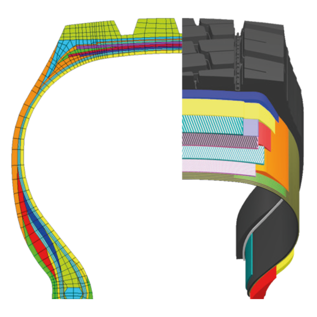 Reinforced casing brings 2.5 times’ greater endurance than European regulatory standards, increasing its retread potential